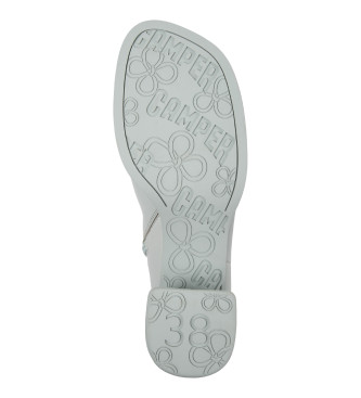 Camper Graue Kora Lederstiefeletten