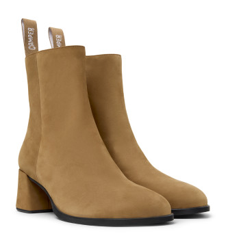 Camper Stivaletti in pelle marrone Kora