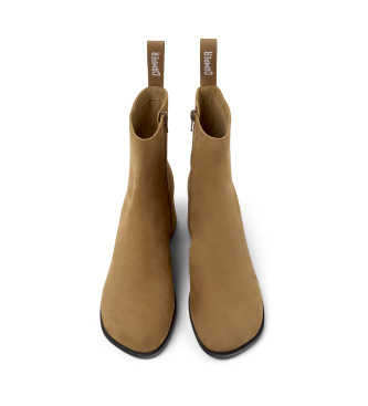 Camper Stivaletti in pelle marrone Kora