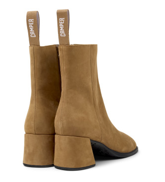 Camper Stivaletti in pelle marrone Kora