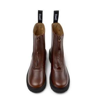Camper Stivaletti in pelle marrone Milah