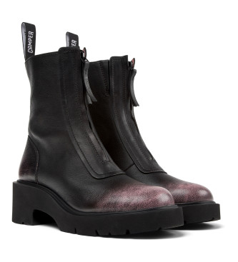 Camper Milah - Bottines en cuir noir