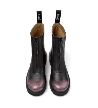 Camper Milah - Bottines en cuir noir