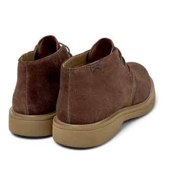 Camper Scarpe Norman in pelle marrone medio
