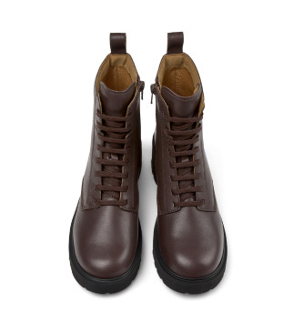 Camper Stivaletti in pelle marrone Milah