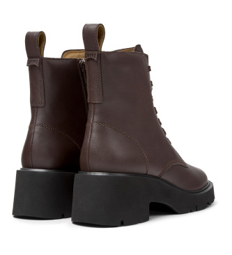 Camper Stivaletti in pelle marrone Milah