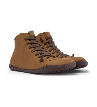 Camper Sneakers Peu Cami in pelle marrone