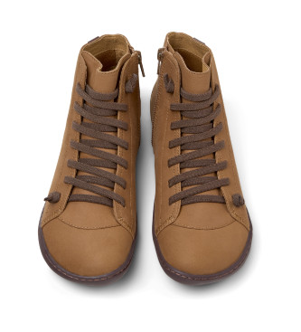 Camper Sneakers Peu Cami in pelle marrone