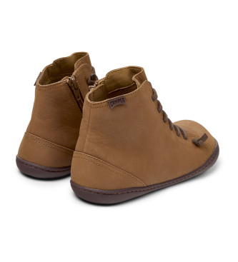 Camper Sneakers Peu Cami in pelle marrone