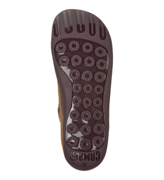 Camper Sneakers Peu Cami in pelle marrone