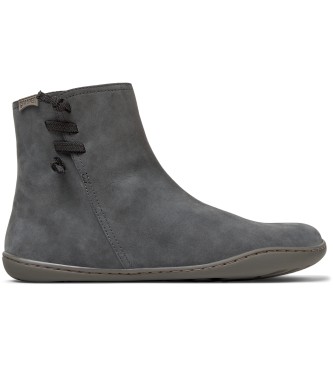 Camper Peu Lederstiefeletten blau grau