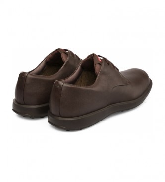 CAMPER Zapatos de piel Atom Work marrón