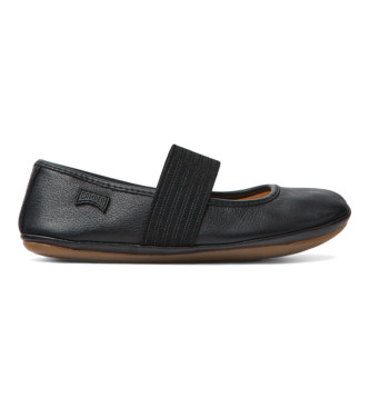 Camper Leather ballerinas Right black