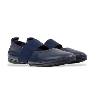 Camper Ballerines en cuir Right Nina marine