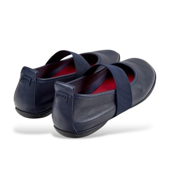Camper Ballerines en cuir Right Nina marine