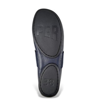 Camper Ballerines en cuir Right Nina marine