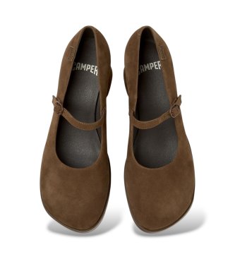 Camper Chaussures en cuir Kora marron