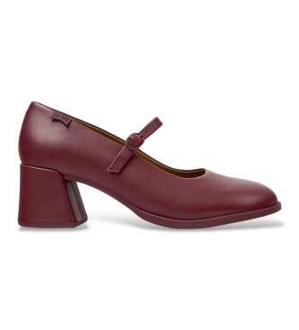 Camper Chaussures en cuir Kora bordeaux