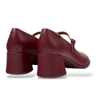 Camper Chaussures en cuir Kora bordeaux