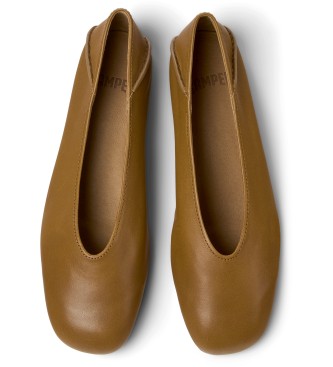 Camper Leren ballerina's Casi Myra bruin