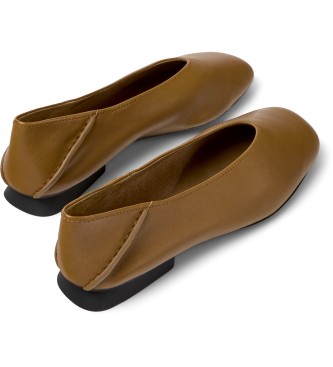 Camper Leren ballerina's Casi Myra bruin