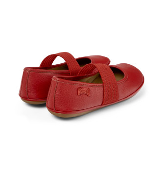 Camper Lederballerinas Rechts rot