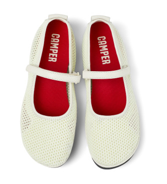 Camper Bailarinas de piel Right Nina blanco