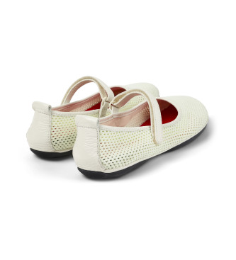 Camper Bailarinas de piel Right Nina blanco