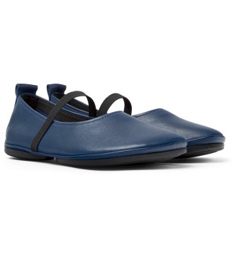 Camper Right Nina - Ballerines en cuir bleu