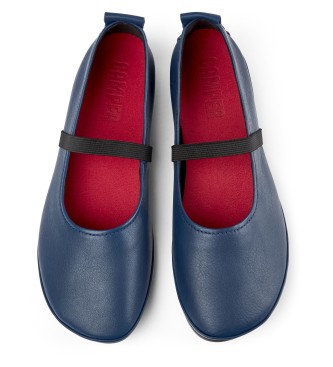 Camper Right Nina - Ballerines en cuir bleu