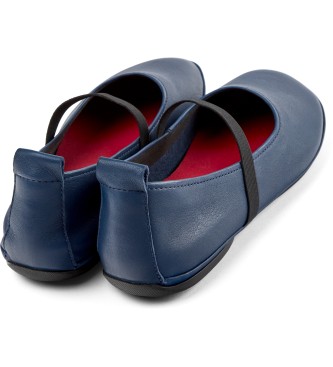 Camper Right Nina - Ballerines en cuir bleu