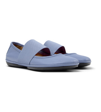 Camper Leather Ballerinas Right Nina blue