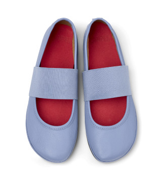 Camper Leather Ballerinas Right Nina blue