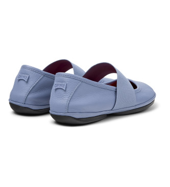 Camper Leather Ballerinas Right Nina blue