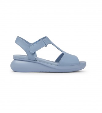 CAMPER Sandálias de couro azul balão -Altura cua 5 cm - Esdemarca Loja  moda, calçados e acessórios - melhores marcas de calçados e calçados de  grife