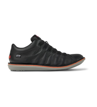 Camper Sapatos de couro Beetle preto 