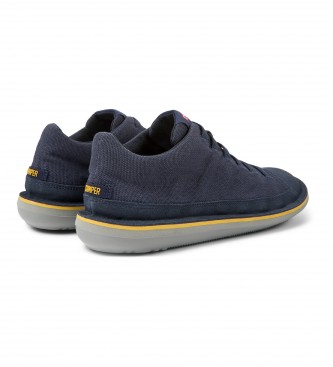 Camper Beetle leather shoes navy