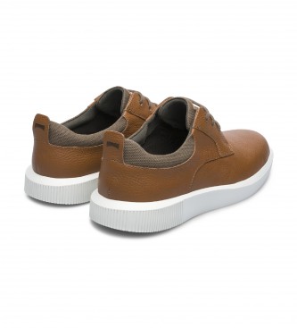 CAMPER Bill brown leather shoes