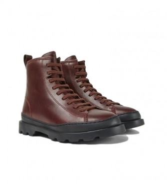 CAMPER Brutus brown leather boots