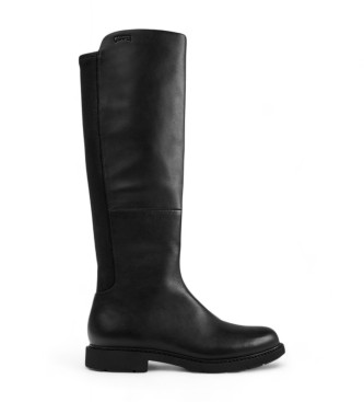 Camper Botas de couro Neuman pretas