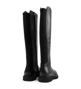 Camper Neuman leather boots black