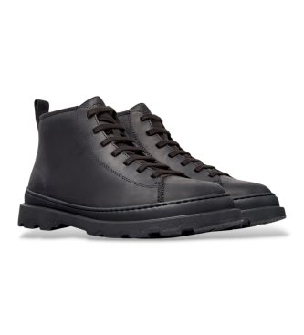 Camper Bottines en cuir Brutus+ noir