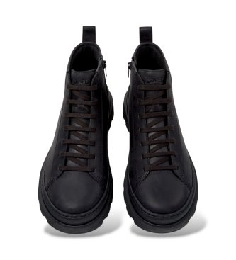 Camper Bottines en cuir Brutus+ noir