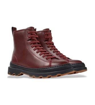 Camper Støvletter i læder Brutus+ bordeaux