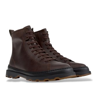 Camper Brutus+ leather ankle boots multicolor