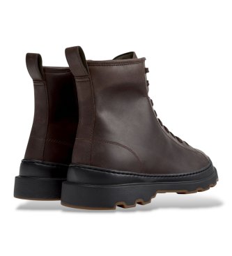 Camper Brutus+ leather ankle boots multicolor