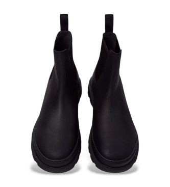 Camper Botins em pele Brutus + black