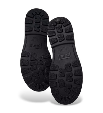 Camper Botins em pele Brutus + black