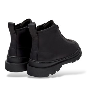 Camper Brutus+ leather ankle boots black
