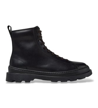 Camper Lederstiefeletten Brutus+ schwarz